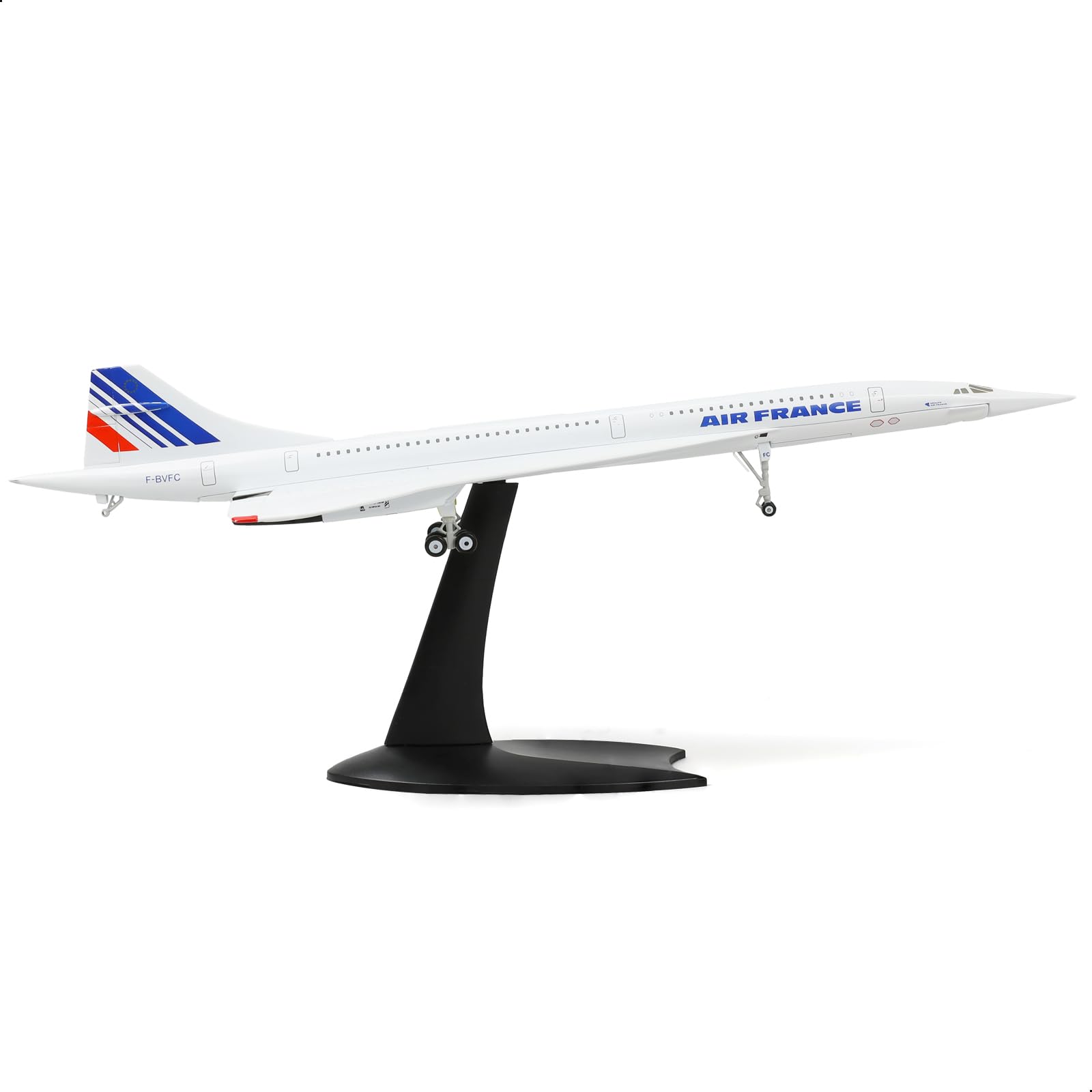NUOTIE 1/200 Concorde Airplane Diecast Metal Aircraft Kit - Simulation Display Model Two Versions Available for Collections or Gift (France Airways) — image 1