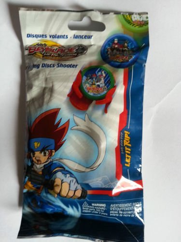 BeyBlade Metal Fusion Flying Discs Shooter 3 Disc Pack