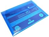 Rapesco 0689 ECO Recycled Popper Wallets A5 Pack of 5 Assorted Colours view 4