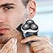 SweetLF Electric Shaver Rotary Shaver for Men Wet Dry Waterproof 2 in 1 Beard Trimmer Cordless Electric Razor USB Quick Rechargeable Shaving Razor for Men