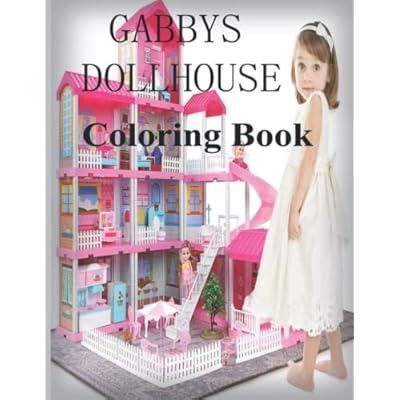 Gabby's Dollhouse Coloring Book: Color Your Favorite Nepal | Ubuy