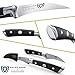Dalstrong Tourne Peeling Paring Knife - 2.75 inch - Gladiator Series Elite - Forged German High-Carbon Steel - G10 Handle - Kitchen Knife - Sheath Included - NSF Certified