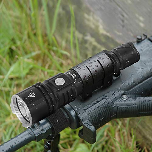 ACEBEAM L16 Tactical Flashlights Cree XHP35 LED 2000 Lumens Flashlight,Micro-USB Rechargeable,Long Throw Distance 1978ft