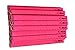 RevMark USA Made Carpenter Pencils with Printed Ruler – 24 Pack Bulk Set – Black Lead - Quality Cedar Wood for Carpenters, Construction Workers, Contractors, Woodworkers, Framers, DIY (Neon Pink)