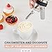 Stainless Steel Whipped Cream Dispenser by SWEETNIK – Professional 500ml Cream Whipper , Large Siphon with 3 Various Nozzles, Cleaning Brush, e-Recipes