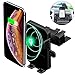Wireless Car Charger,CD Slot Universal Car Phone Mount,[One Hand Operation]Wireless Charging Phone Mount for iPhone 8 Plus/X/XR/XS Max,Samsung Galaxy Note9/S9/S8[All Qi-Enable][Fits Most Car CD Slots]