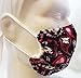 Breathe Healthy Dust, Allergy & Flu Mask - Comfortable, Washable Protection from Dust, Pollen, Allergens, Cold & Flu Germs with Antimicrobial; Asthma Mask; Skull Pattern Mask (Adult, Paisley Skulls)