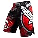 Hayabusa Chikara 3 Fight Shorts, Red, 36