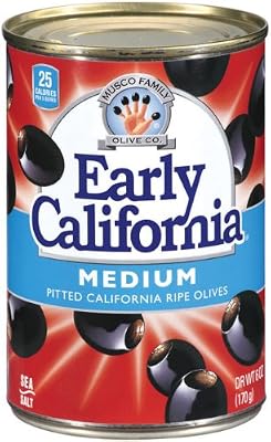 Musco Olive Products Early California Pitted Olive, 6 oz