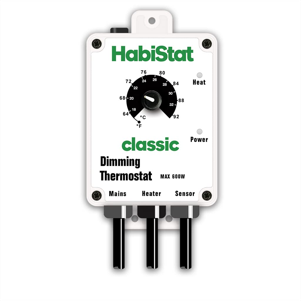 Habistat Dimming Thermostat 600W White