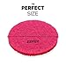 Essential Oil Diffuser Locket Pendant Necklace Refill Replacement Felt Pads for Aromatherapy 50 pcs