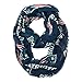 Littlearth NFL New England Patriots Sheer Infinity Scarf, Team Color, 70” x 25”