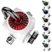 DEEPCOOL CAPTAIN 240EX RGB WHITE, AIO Liquid CPU Cooler, Sync RGB Waterblock and Strip with Cable Controller or Motherboard with 12V RGB 4-pin Header, 2×120mm PWM Fans, AM4 Compatible, 3-year Warranty