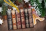 Jane Austen Novels Glass Christmas Ornament