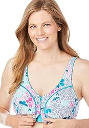 Comfort Choice Women's Plus Size 3-Pack Front-Close