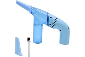 MINGYUESKY Electric Bead Sucker Bug Vacuum Machine Hand Held Vacuums Tiny Car Vacuum Handheld Bead Suction Machine for Jewelry Making (Blue)