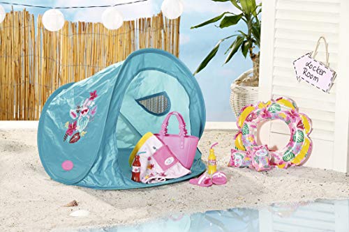 BABY born Urlaubs-Set mit Strandmuschel und Strandbekleidung für 43 cm Puppen, 829257 Zapf Creation – Bild 4