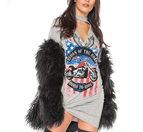 Molvee Womens Girls Sexy Punk T Shirt Dress Printing Hole | Desertcart Aruba Molvee Womens Girls Sexy Punk T Shirt Dress Printing Hole | Desertcart Aruba