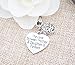 O.RIYA Mother's Day Gifts From Daughter，the Love Between Mother and Daughter Is Forever Necklace Jewelry with Heart Charm Pendant