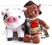 Disney Moana & Pua, Plush Toys Animators Collection - Moana is 12 inches Tall - Pua is 7inches Tall and 10 inches Long - Genuine, Original, Authentic, Store
