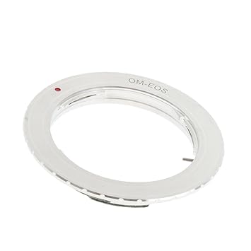 Sharplace Anillo Adaptador para Olympus OM Lente para Cámaras ...