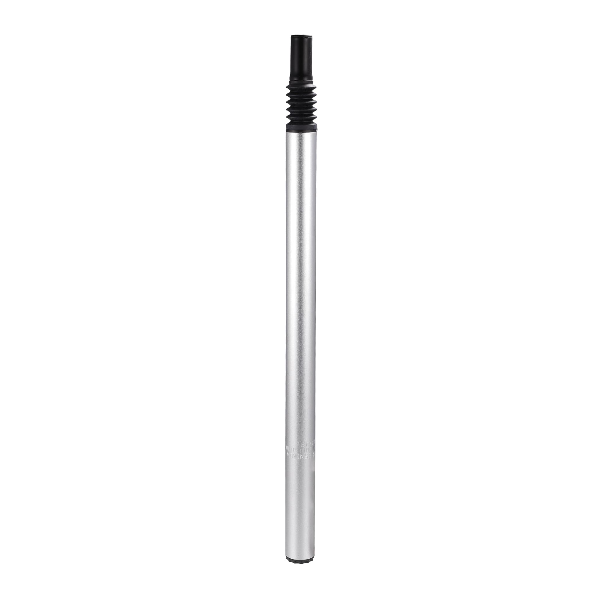 Hihaha Bicycle Seat Post / for Mountain Bike 31.8x550mm / 1Pcs Silver Tone