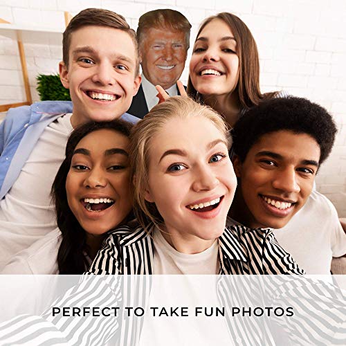 Lifesize Donald Trump Cardboard Cutout | Perfect for Parties, Events, and Photoshoots | Stands on its own and Folds Flat for Easy Storage | 6' 3" Tall, just Like The President of The United States