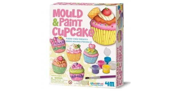 Barrutoys KIT de MODELAR Y PINTAR marca 4M para fabricar IMANES ...