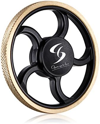 Open Up To Love Fidget Spinner High Speed Stainless Steel Bearing ADHD Focus Anxiety Relief Toys or Killing Time, Relax for Children and Adults