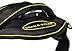 Dean and Tyler DT Dog Harness, Black with Yellow Trim, X-Large - Fits Girth Size: 34-Inch to 47-Inch