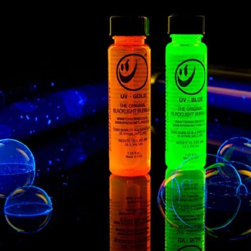 DIRECTGLOW LLC 1oz Combo Pack Blue/Gold Tekno Bubbles