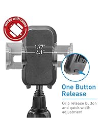 Ma y - Soporte para teléfono móvil con cuello flexible extra largo de 8 pulgadas para iPhone, MCUP2XL