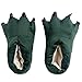 FashionFits Unisex Soft Plush Home Slippers Animal Costume Paw Claw Shoes Green L