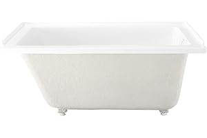 Swiss Madison Voltaire 54 in x 30 in Acrylic Glossy White, Alcove, Integral Right-Hand Drain, Bathtub