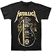 Metallica Men's Hetfield Iron Cross Guitar T-shirt Black