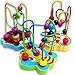 Ikevan Hot Selling Colorful Wooden Mini Around Beads Educational Game Toy Gift for Children Kids Baby 0-3 Years Old Kids