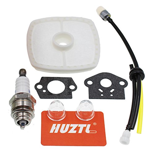 Carburetor for ECHO GT225 GT225i GT225L PAS225 PE225 PPF225 SHC225 SRM225 SRM225U Trimmer with Repower Maintenance Kit Spark Plug by HUZTL