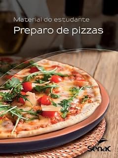 Livro Preparo de pizzas; material do estudante