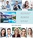 8 Upgrade 2020 Blue Light Blocking Glasses for Men Women, 45% Anti-bluelight UV Computer Screen Blocker for Reading/Gaming/Phones, Spring Leg Glare Glasses for Unisex Anti Eyestrain No Magnification