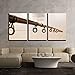 wall26 - 3 Piece Canvas Wall Art Fishing Rod Against The Water Surface Modern Home Art Stretched and Framed Ready to Hang - 16