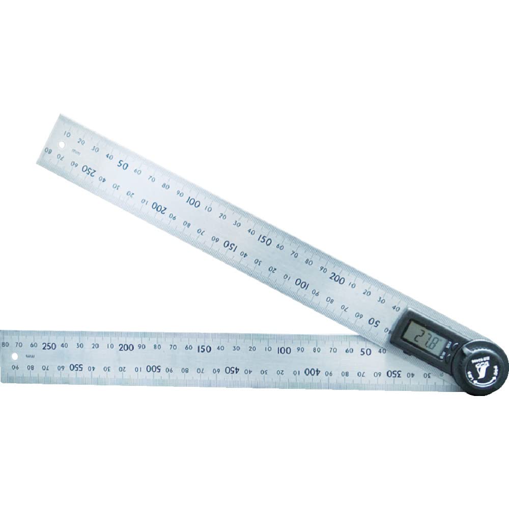 Shinwa Sokutei Digital protractor (with hold function) 30cm (62496) (Japan Import)