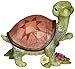 Jim Shore Heartwood Creek Turtle with Flowers Stone Resin Figurine, 4”