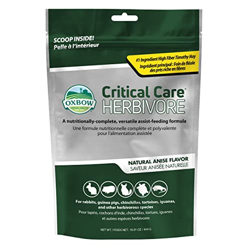 Oxbow Animal Health Critical Care, Herbivore, Anise