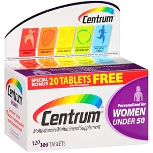 Amazon.com: Centrum Women Under, 50 Multivitamin ...