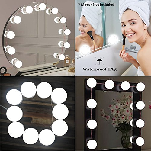 Hollywood Style Led Vanity Mirror Lights Kit Manba Makeup Dressing Vanity Table Set With Dimmable 10 Led Light Bulbs Lighting Fixture Strip In Dressing Room On Galleon Philippines