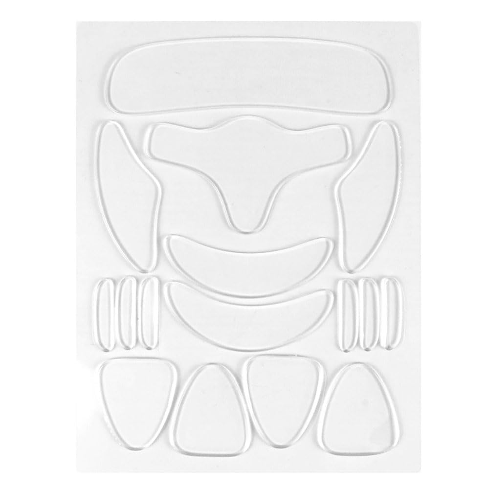 16 PCS Anti Wrinkle Pads Set Reusable Silicone Face Lifting Patches Transparent Wrinkle Forehead Remover T Zone Gel Patch for Smooth Neck Forehead Eye Mouth Skin Wrinkles