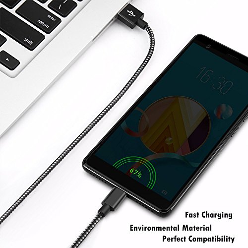USB Type C Cable, 4 Pack [3FT 6FT 6FT 10FT] Premium Nylon Braided Cable, USB C Lightning Cable to High-Speed Syncing and Charging Cable for USB C Smartphones Tablets Laptops and More USB C Devices - Thumbnail 5