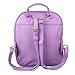 xhorizon TM FL1 Candy Leather Backpack Plastic Transparent Heart Beach Girls School Bag (Purple)