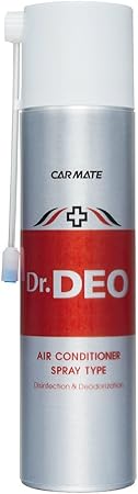 Amazon カーメイト 車用 除菌消臭剤 ドクターデオ Dr Deo エアコン専用 スプレー型 無香 安定化二酸化塩素 90ml D172 車 バイク 車 バイク