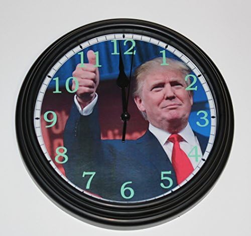 Donald Trump Wall Clock